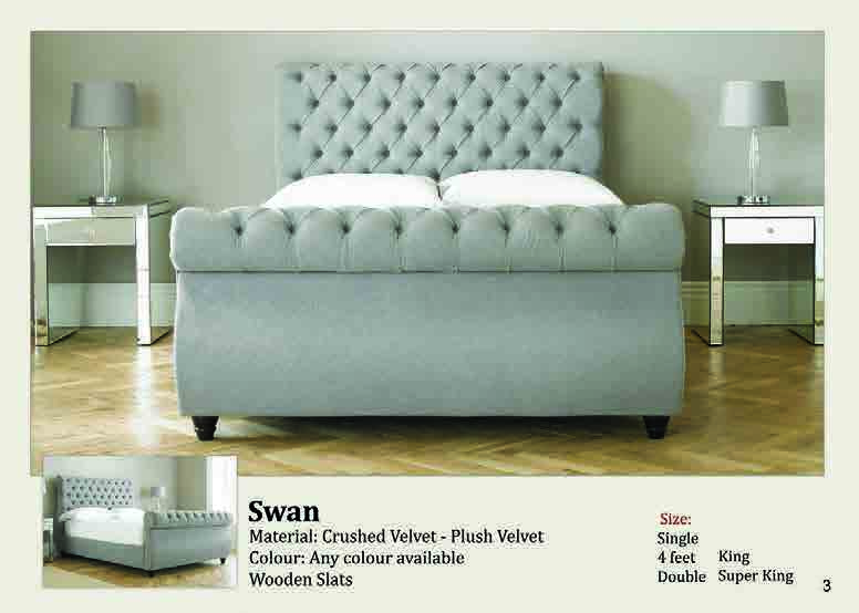 Plush Fabric Beds